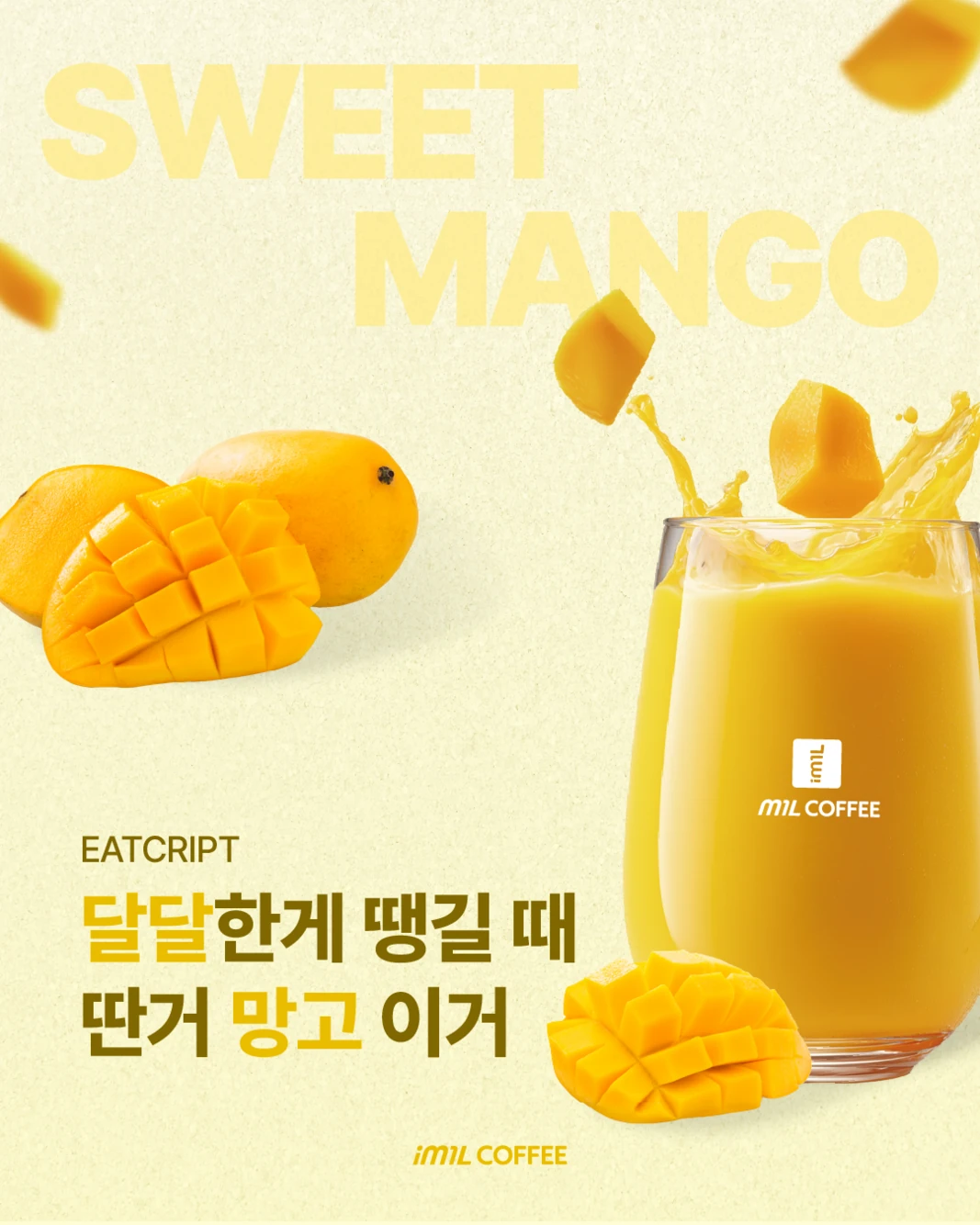 𝐄𝐀𝐓𝐂𝐑𝐈𝐏𝐓 | 달달한게 땡길 때 딴거 '망고' 이거🥭 대표 이미지